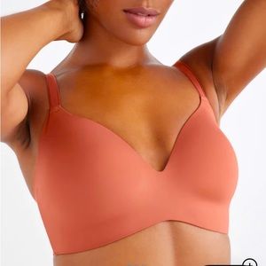 Knix WingWoman Contour Bra 7++ Coral